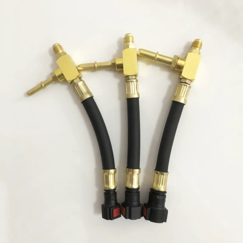 

Automobile Fuel Pipe Connector Hose Quick Connector 6.30 7.89 9.49 Rubber Brass Pipe Connector Disconnect Release Hose Connector