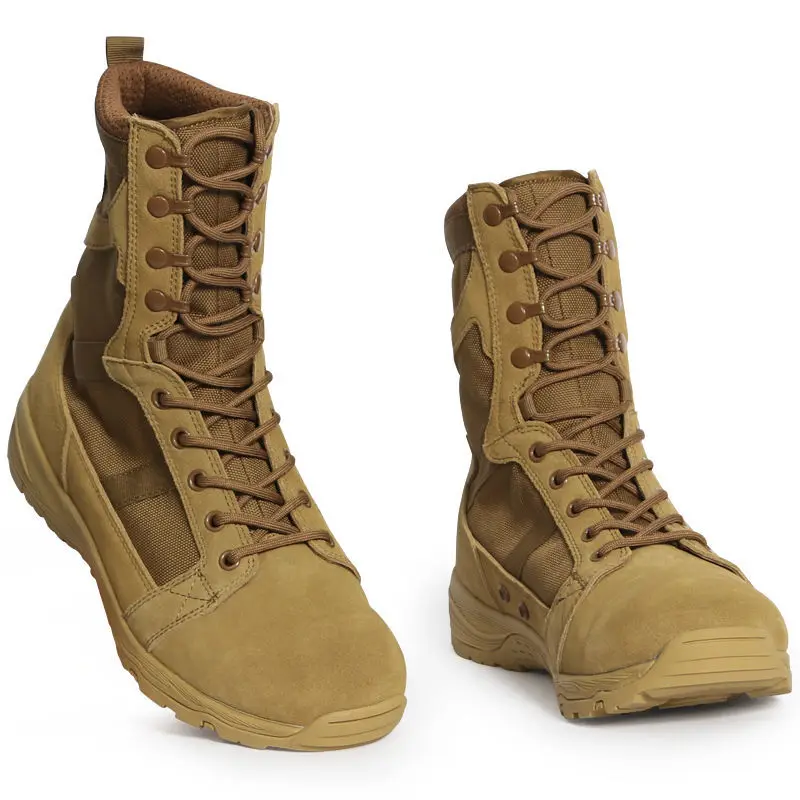 2023 New Authentic American Combat Ultra-Light Outdoor Climbing Men and Women Desert Training Boots