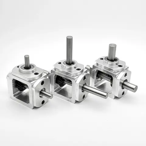 1:1 정류자 직각 변속기 기어 박스 1M 20T 6MM 8MM 10MM 나선형 베벨 기어 감속 기어 박스