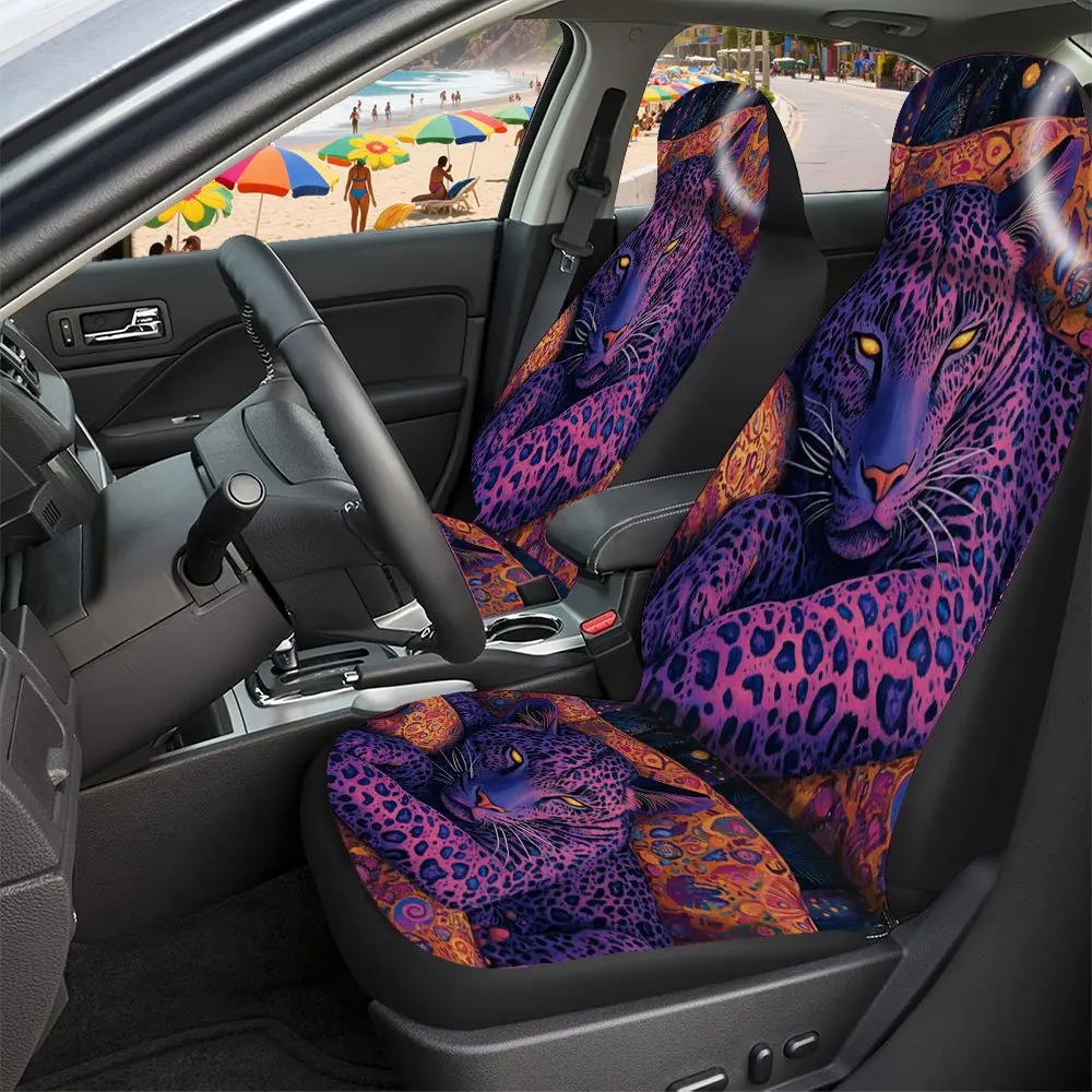 Stylish Car Seat Covers Complete Set, Designed To Fit Universally. Made From High-Quality Polyester, They Offer Comfort And Brea