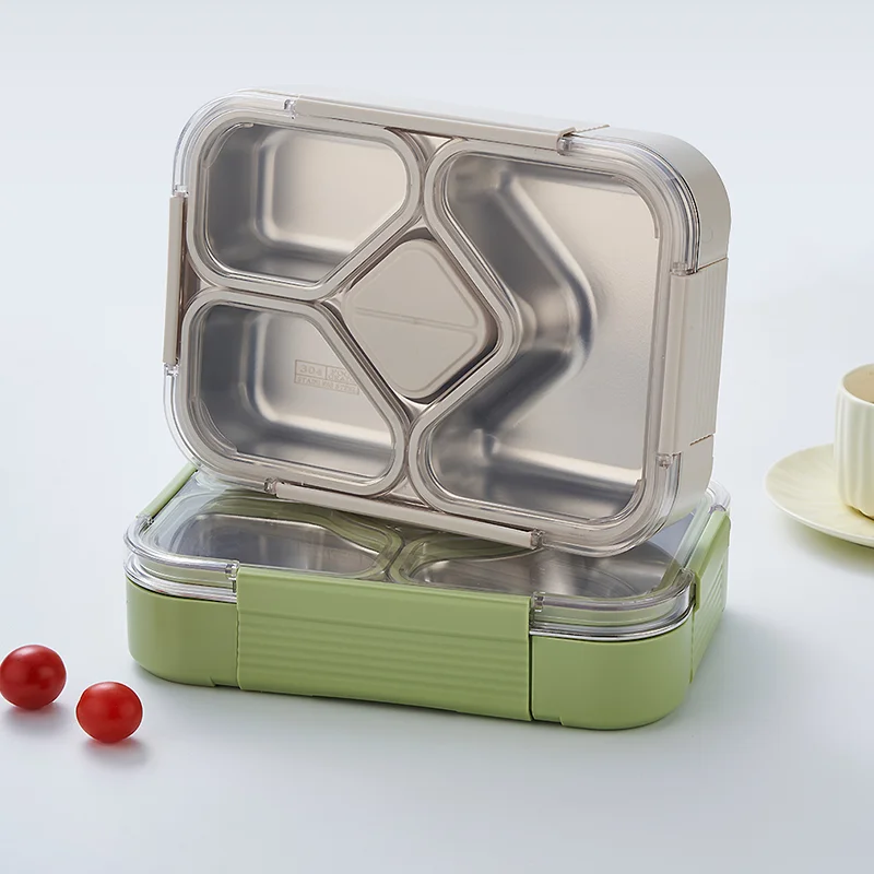Stainless steel lunch box portable thermal insulation lunch boxour-grid lunch box