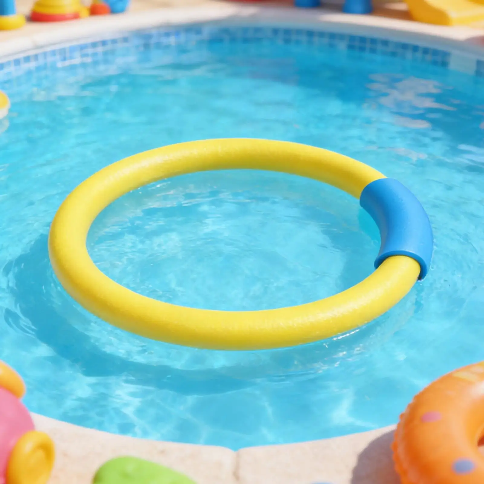 

Pool Noodles Foam Multi-Purpose Inflatable Soft Foam Floats with Connector Summer Pool Accessories for Kids Adults Exercise