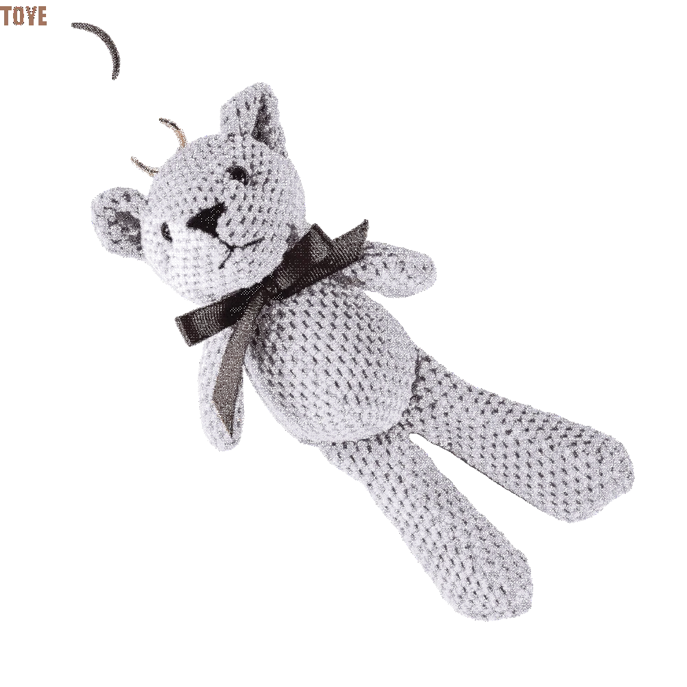

Soft Stuffed Pineapple Bear Plush Toys Creative Design Mini Size Mini Bear Dolls Super Cute Bear Plush Toy Bag Pendant