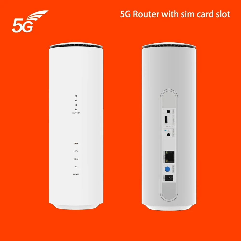 Factory Outlet 5G Router NR500 5g router with sim card slot 1*1000Mbps LAN 5g modem Business Office Use