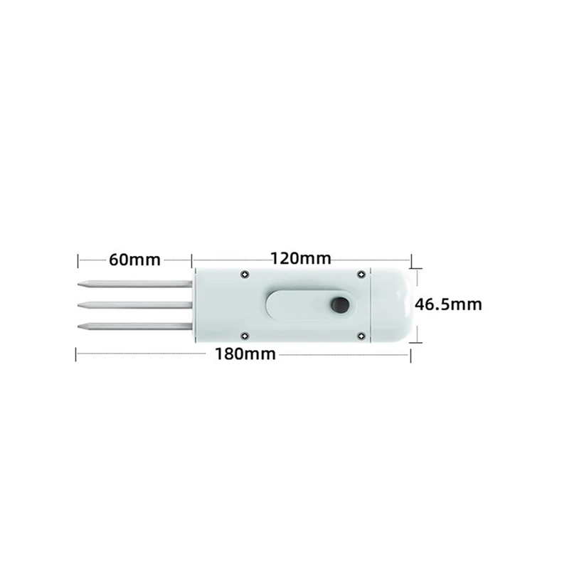 2Pcs TUYA ZIGBEE Plant Monitor Soil Temperature Meter Moisture Humidity Sensor Wireless Soil Temperature And Humidity Detector