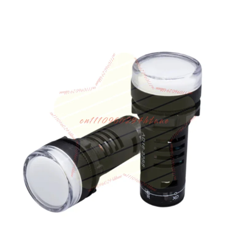 10PCS AD16-22SS 22mm Red Green Dual Color LED Indicator Light Power Signal Lamp 12V 24V Panel Mount Working Status Light