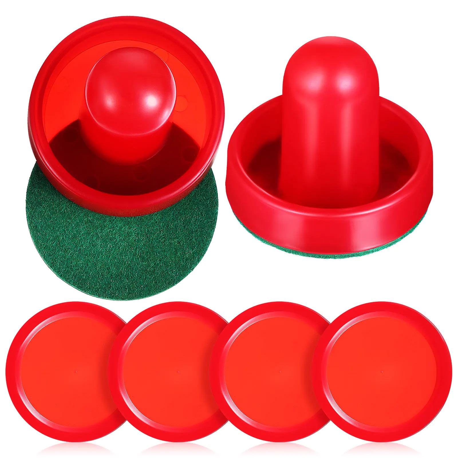 1-conjunto-de-discos-e-empurradores-para-air-hockey-substituicao-para-equipamento-de-hoquei-de-mesa-com-pegada-confortavel-e-experiencia-de-jogo-aprimorada