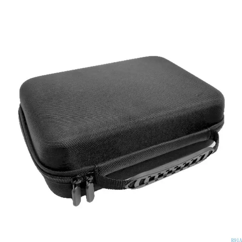 

R91A Battery Organizers Storage Case Waterproof Carrying Bag for AA 3A C D 9V Batteries Holder Pouich with Carry Handle
