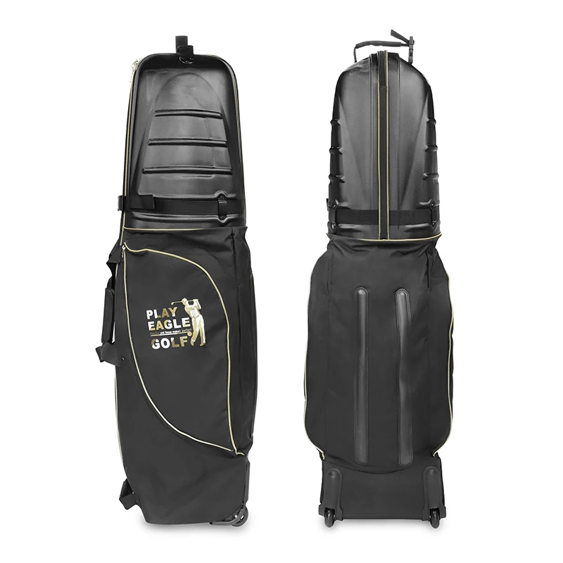 Playeagle New Hard Top Golf Travel Aviation Cover Bag  Portable Foldable With Wheels and Locks