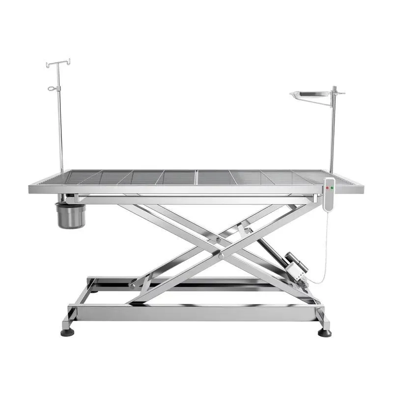 for Electric stainless steel animal dissection table for veterinary surgery, dog and cat surgery dissection laboratory