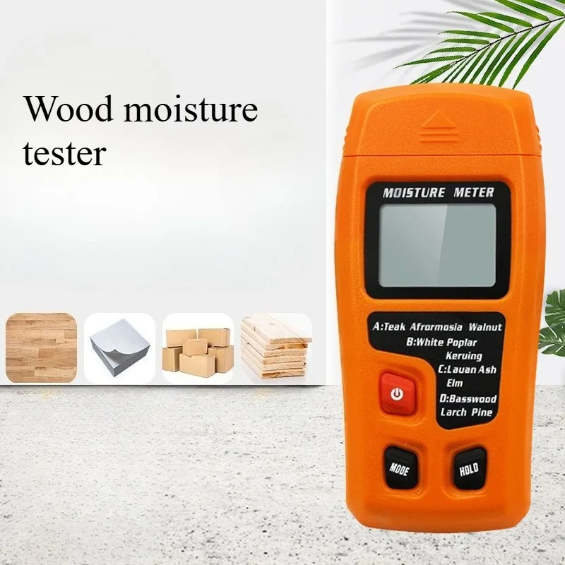 

1PC MT10 Hygrometer Accurate Large LCD Display Wood Moisture Tester Digital Wall Moisture Detector Wood Moisture Meter