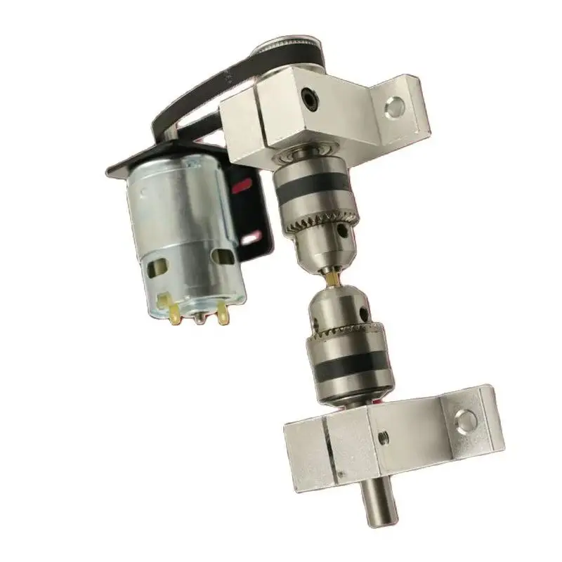 Multi-functional DIY Mini Lathe Wood Bead 63 Four Jaw Chuck Spindle Assembly Through Hole 65 small 50 Round Bead Machine