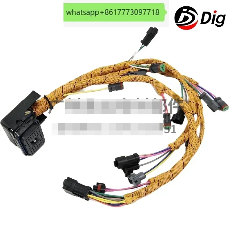 CAT 322C 325C Excavator Engine Wiring Harness 195-7336 3126B HARNESS AS-ENGINE