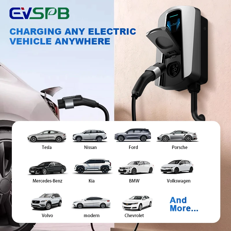 Cargador de Pared para Uso Púb - Ev Charger Type 2 22Kw 32A 3 Phase reseña y precio