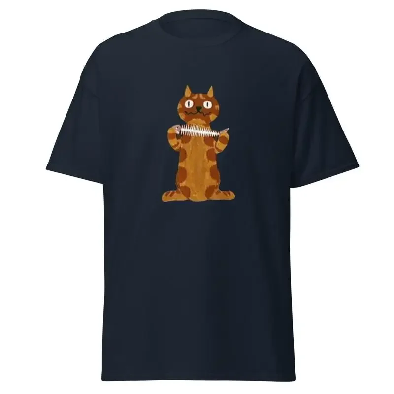 Retro Charlie Says Cat T Shirt 70s 80s UK TV Advert Nostalgic Vintage