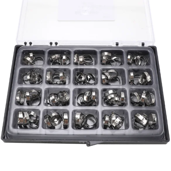 

#16-#35 80pcs/box Orthodontic Roth Metal Bands Orthodontic Materials Dentals Bands