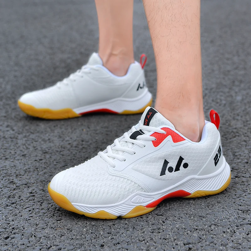 

New Mesh Unisex Big Size 36-46 Volleyball Tennis Sport Shoes Professional Men Women Badminton Sneakers Ping Pong L023
