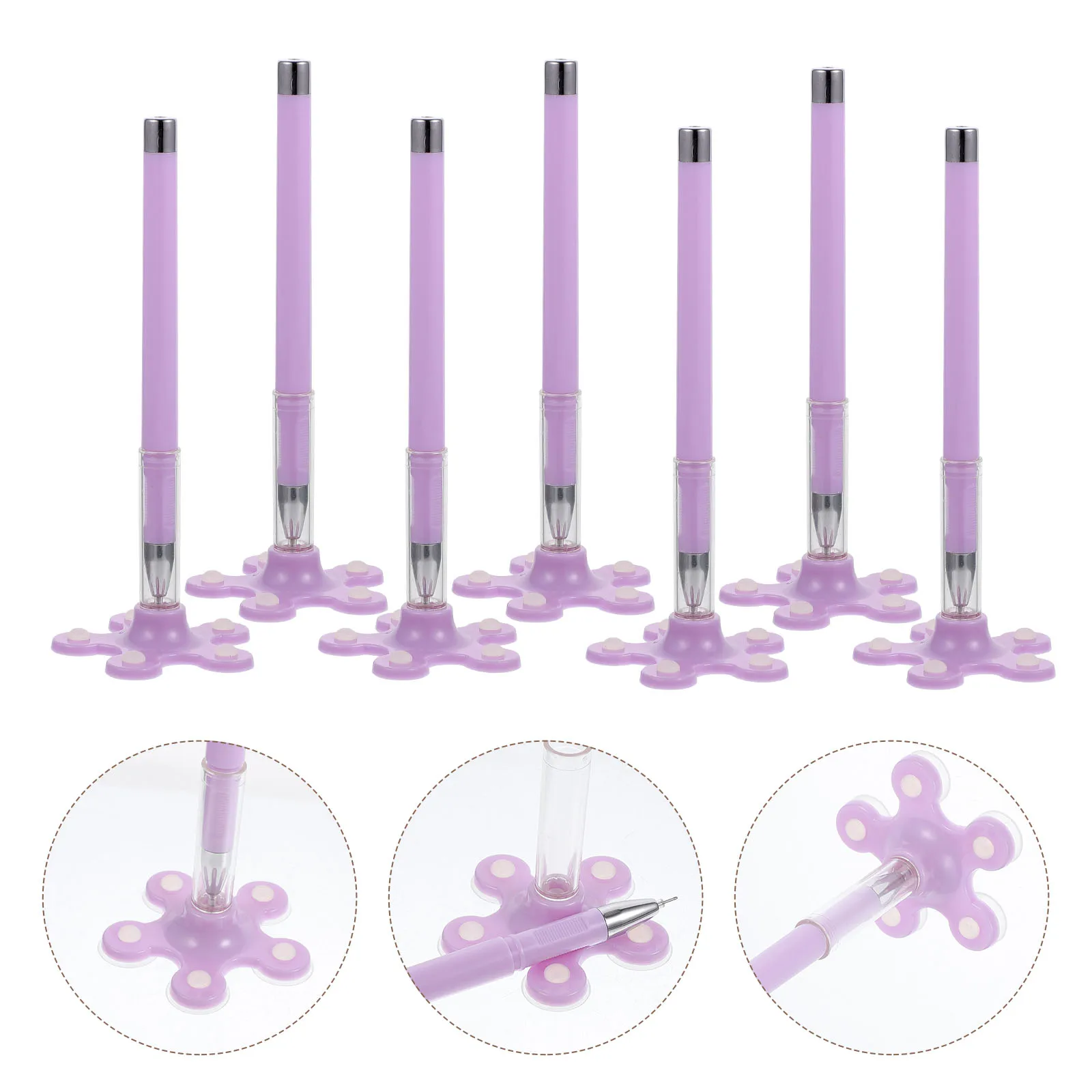 

Очаровательный держатель для телефона, ручка на присоске, дизайн для настольного использования, портативные ручки для письма, гелевые чернила, офисные принадлежности для студентов