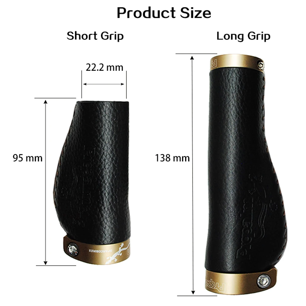 NEW Propalm Bicycle Handlebar Grips Ergonomic Cycling Handlebar Grips for MTB Road Bike Skid-proof Rubber Grips MTB Bike Grip