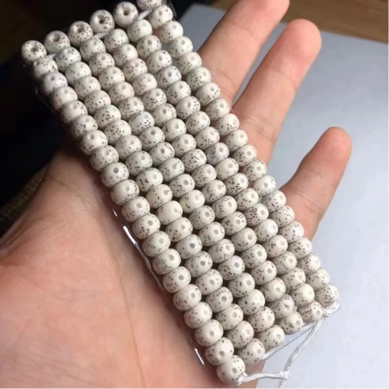 Hainan -Moon Bodhi Ecological Zero-Degreasing Smooth White Moonlight Rare Artistic Handheld Bracelet