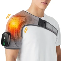 3 Levels Heating and Vibration Shoulder Rehabilitation Supplies Dislocated Shoulder Physical Therapy Brace Fatigue Relief