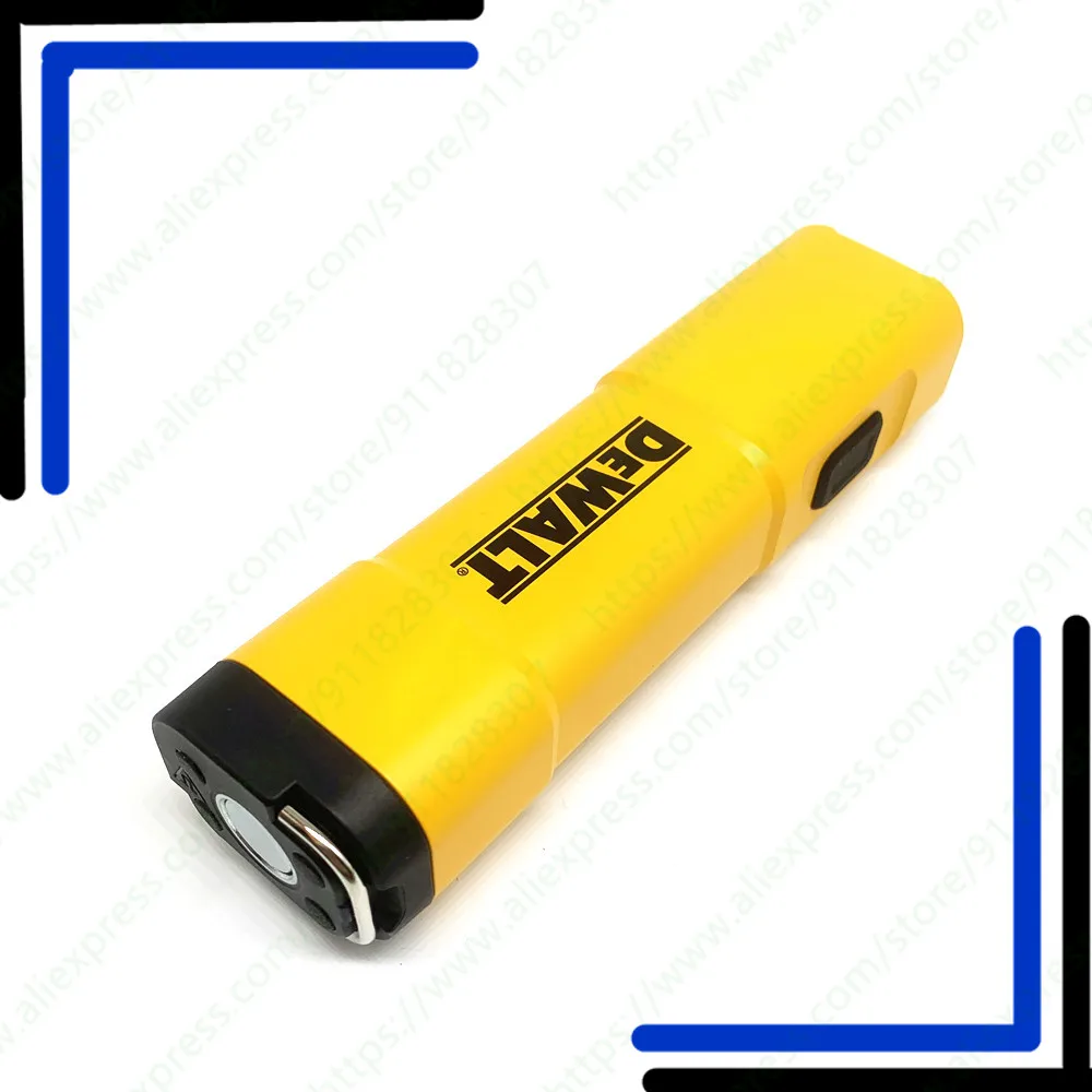 Dewalt dcl183 led taschenlampe ip54 1000 lumen usb wiederauf lad bares arbeits licht mit gürtel clip & haken & magnetischer suchscheinwerfer