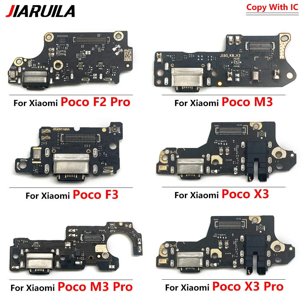 Port szybkiego ładowania USB Flex dla Xiaomi Poco X3 X5 X4 Pro 5G F3 F4 GT Port ładowarki Złącze dokujące Płytka mikrofonu Elastyczny kabel