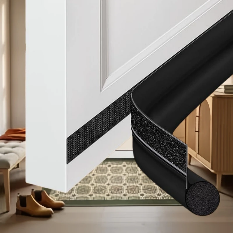 

1 шт., защита от сквозняков для дверей, блокировка сквозняков, развертка двери для снижения нижней части двери, холодного воздуха, звукоизоляция, свет, погода