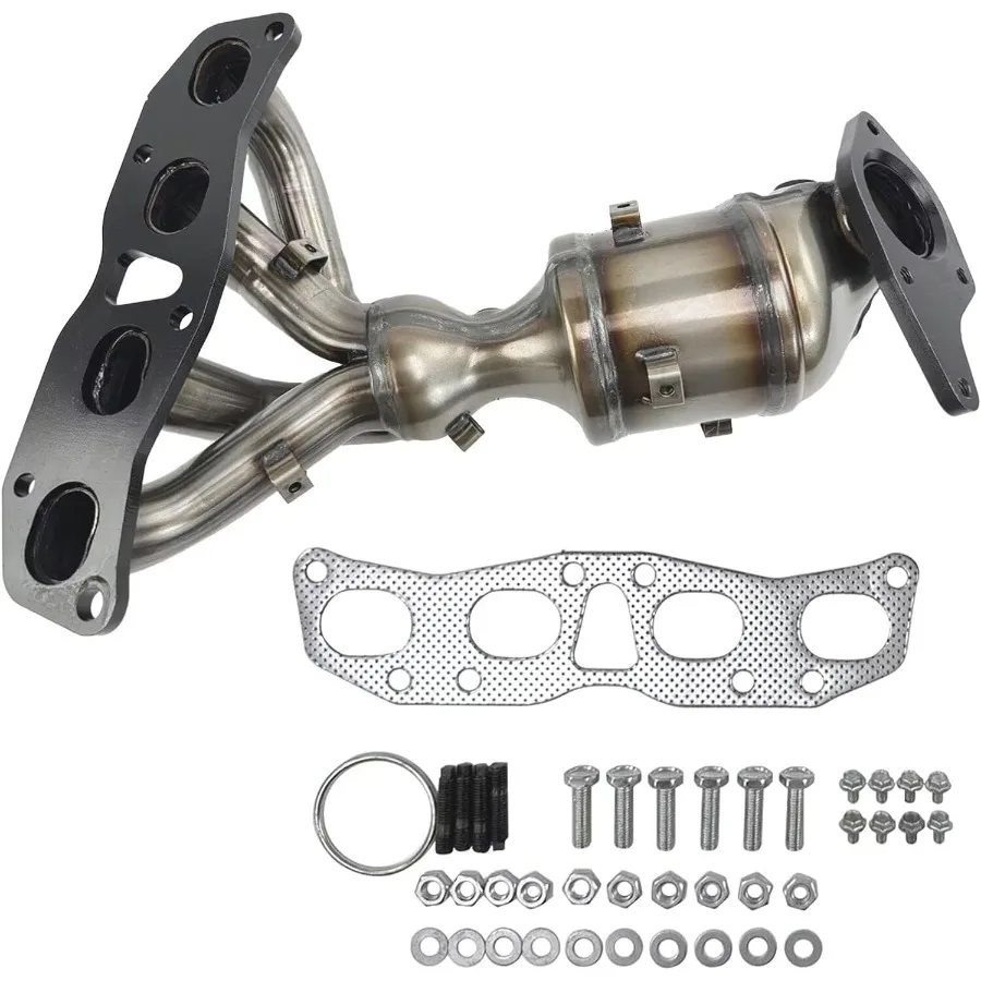 

16593 Front Catalytic Converter Compatible with Nissan 07-13 Altima and 08-13 Rogue Suitable for 14-15 Rogue Select L4 2.5L Eng