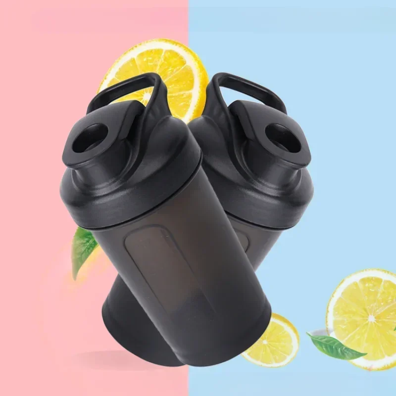 NEW Portable 300ml Protein Powder Shaker Bottle Leak Proof Water Bottle for Gym Outdoor Fitness Training Sport Mixing Cup Scale