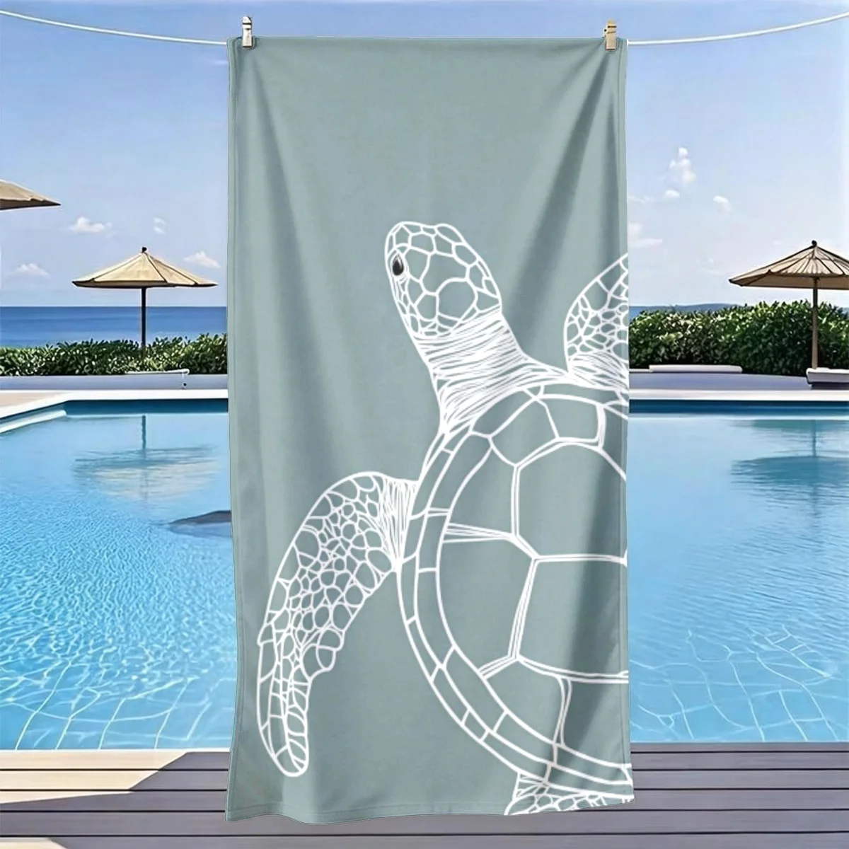Turtle printed flannel blanket, suitable for sofas, beds, cars, rooms, offices, camping, exquisite gift blankets