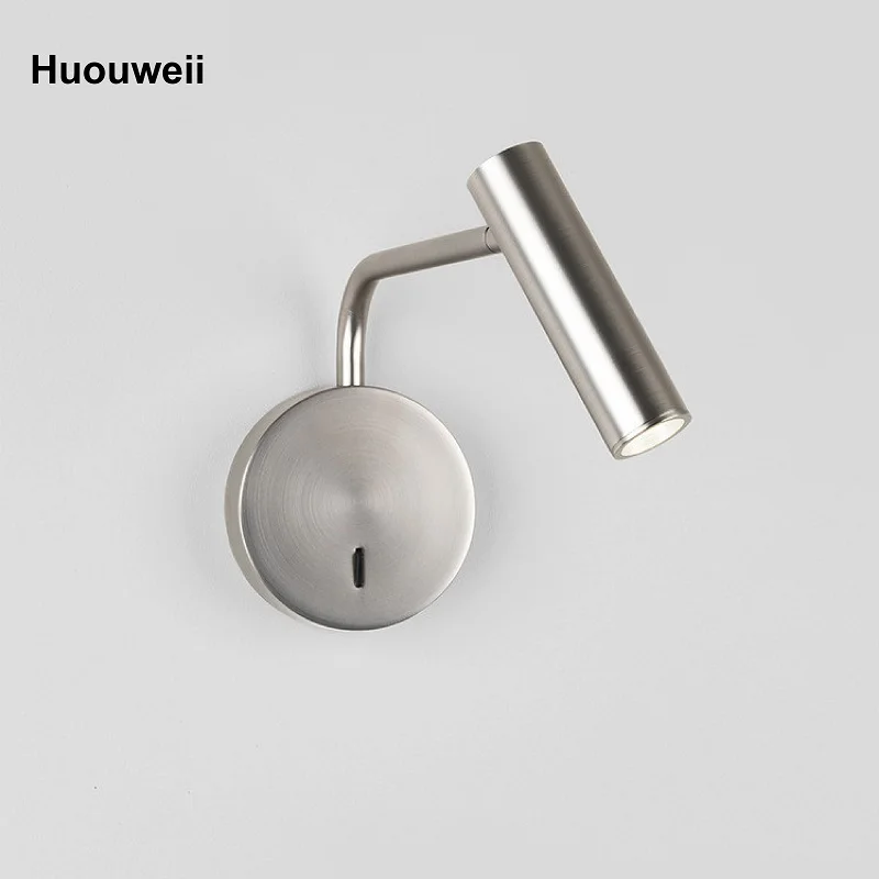 

Reading Lamp Bedside Wall Lamp Modern Simple Rotatable Interior Decorative Lamp for Hotel Rooms LED