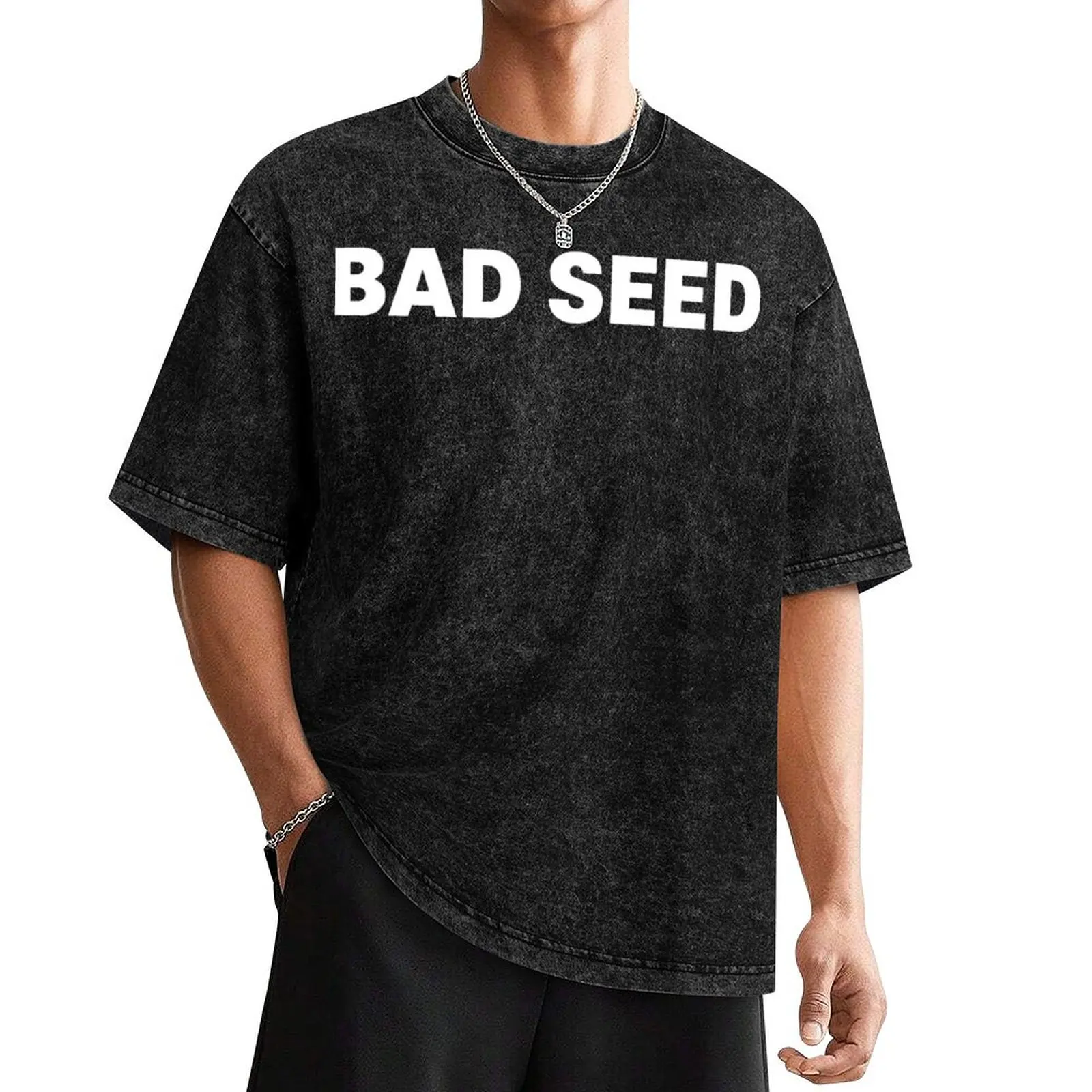 

Chemise Bad Seed Band T-Shirt korean fashion anime quick-drying summer clothes Men's clothing