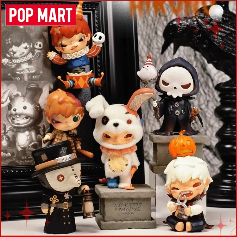 

POP MART Hirono MONSTERS «КАРНАВАЛ», фигурка, слепая коробка, подарок на Хэллоуин