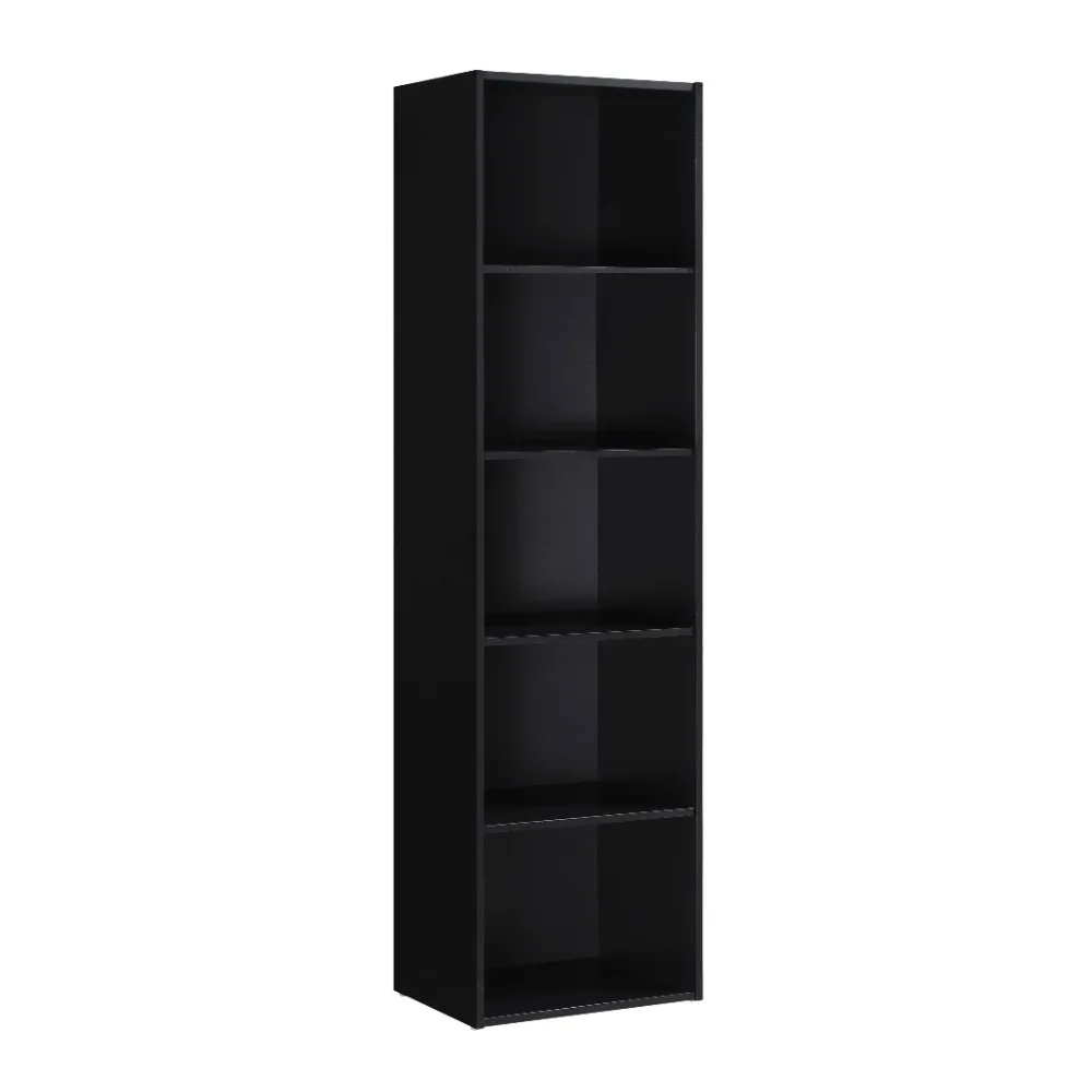 

Library Shelf 5-Shelf Bookcase Librero Bookshelf Furniture Bookcase & Magazine Racks Modern Living Room Furniture Storage Home