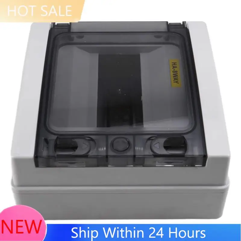 

A78K New HA Series 8-Way Junction Box PC IP65 Waterproof Outdoor Distribution Box For Circuit Breakers