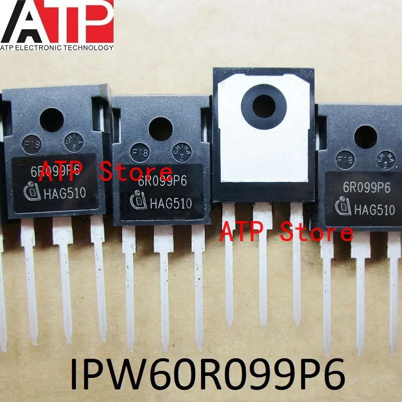 

10PCS/LOT 100% New Imported Original IPW60R099P6 6R099P6 TO-247 Transistors MOSFET N-CH 600V 37.9A