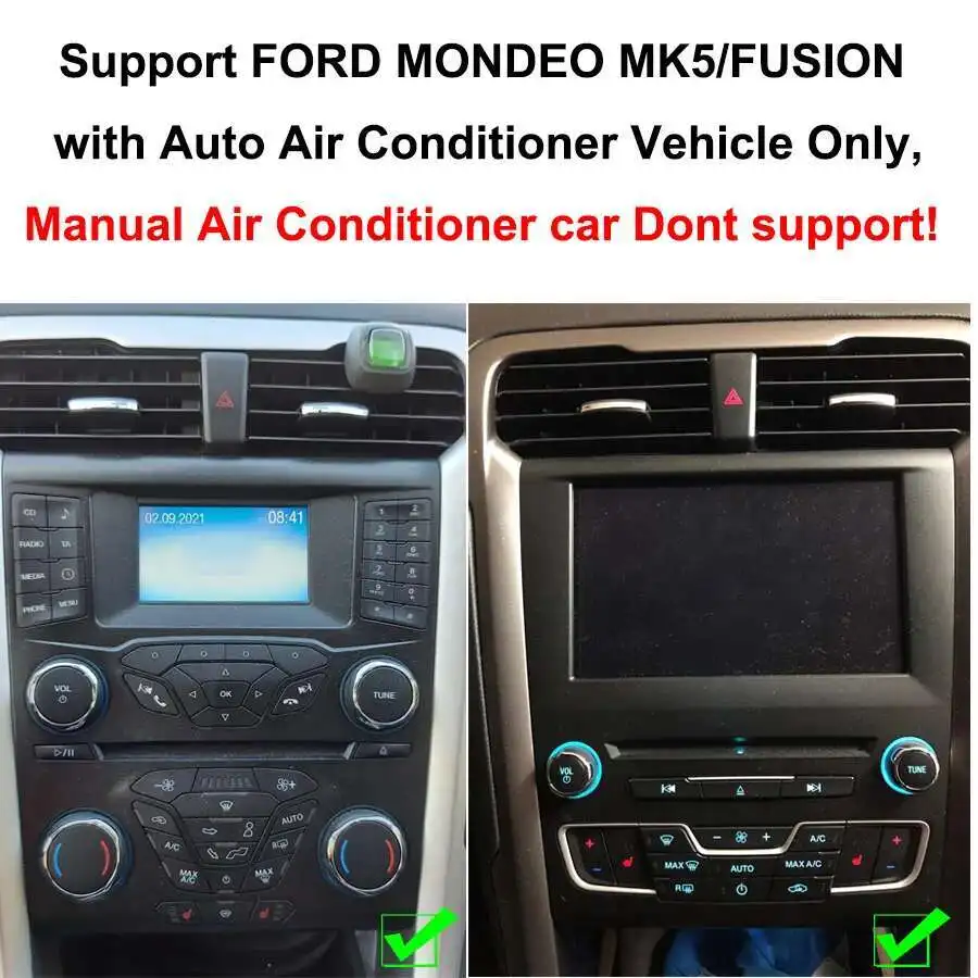 8inch look Car Android 1280*720 Screen CarPlay For Ford Fusion 2015 2017 Mondeo autoRadio Android 13 Multimedia GPS Video Player