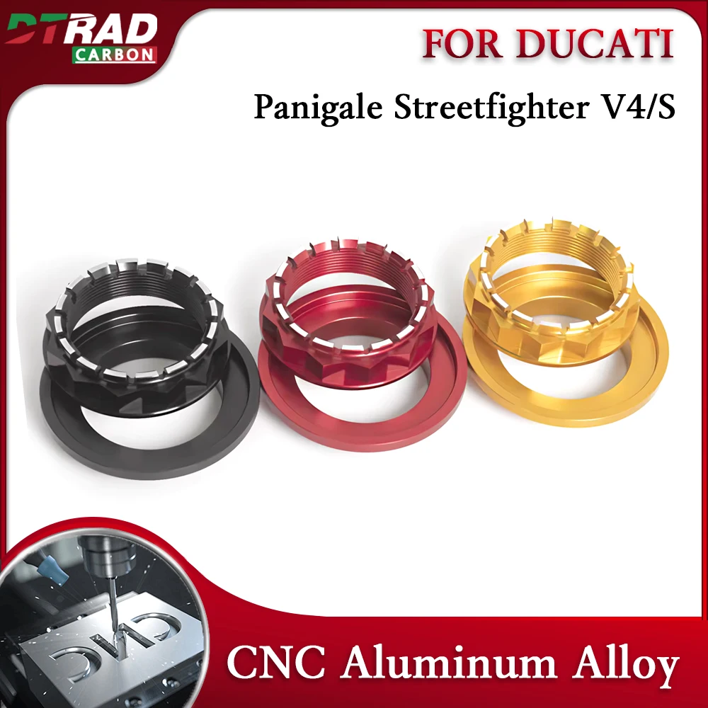 

For Ducati Panigale Streetfighter V4 V4S V4R CNC Aluminum Alloy Rear Wheel Nut Motorcycle Accessories Rear Wheel Modification