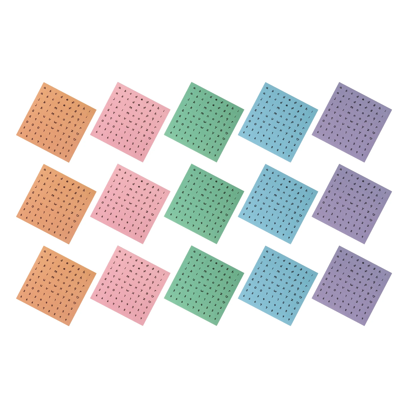 

15 Sheets Letter Stickers Scrapbook Sticky Letters Crafts Paper Adorable Alphabet Decals