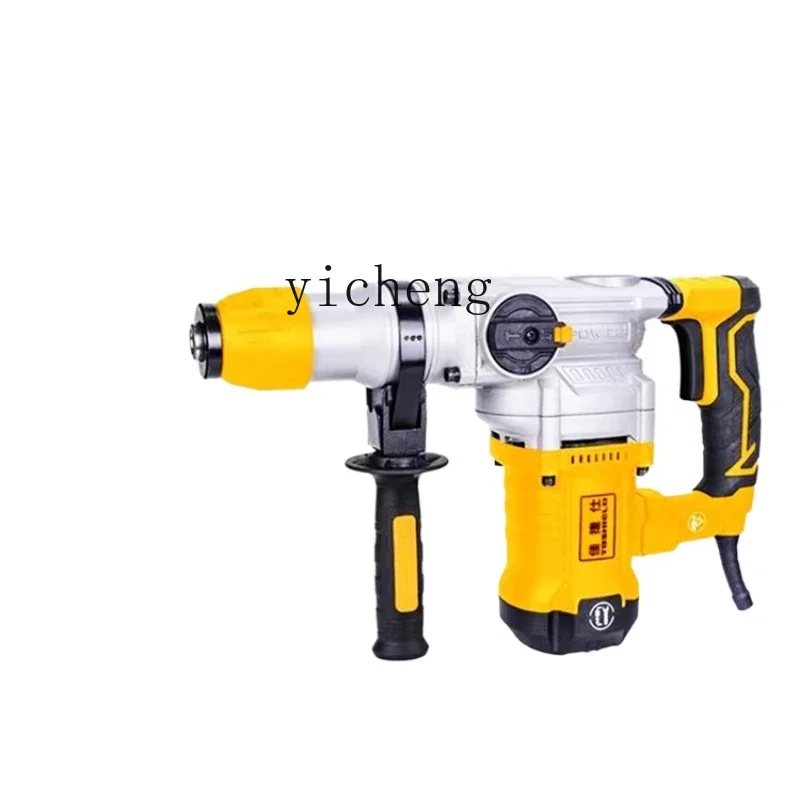 

ZK Electric Hammer Electric Pickaxe Safety Clutch Impact Drill Multifunctional Hammer Pickaxe High Power Concrete Heavy Duty