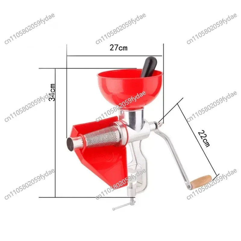 Tomato Sauce Juicer Compact Manual Juicer Filters Freshly Squeezed Lemon, Orange, and Ginger Juice Quick Juicing