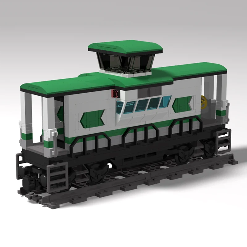 City Car Model MOC Building Bricks Railway Train Passenger Carriage Modular Technology Children Holiday Gifts Assemble Toys Suit
