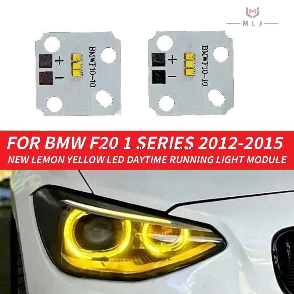 

NEW For 2012-2015 BMW F20 1 Series lemon Yellow DRL LED daytime running lights LED board DRL module