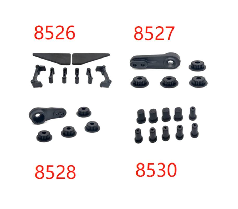 Rc Car Accessories 1/7 ZD Racing DBX07 Parts 8526 Battery Mount 8527 Steering  Horns 8528 Braking Servo Horns 8529 Bush Adjuster