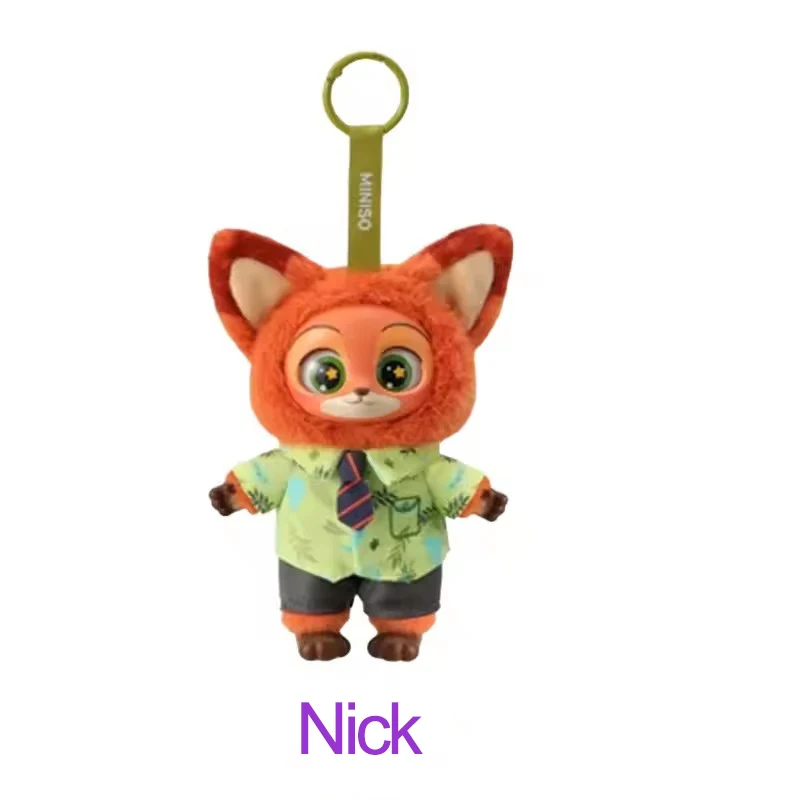 جديد حقيقي Zootopia الفينيل سلسلة صندوق أعمى لطيف الكرتون شخصية الفينيل حقيبة قطيفة قلادة لعبة دمية صندوق غامض العصرية اللعب هدية