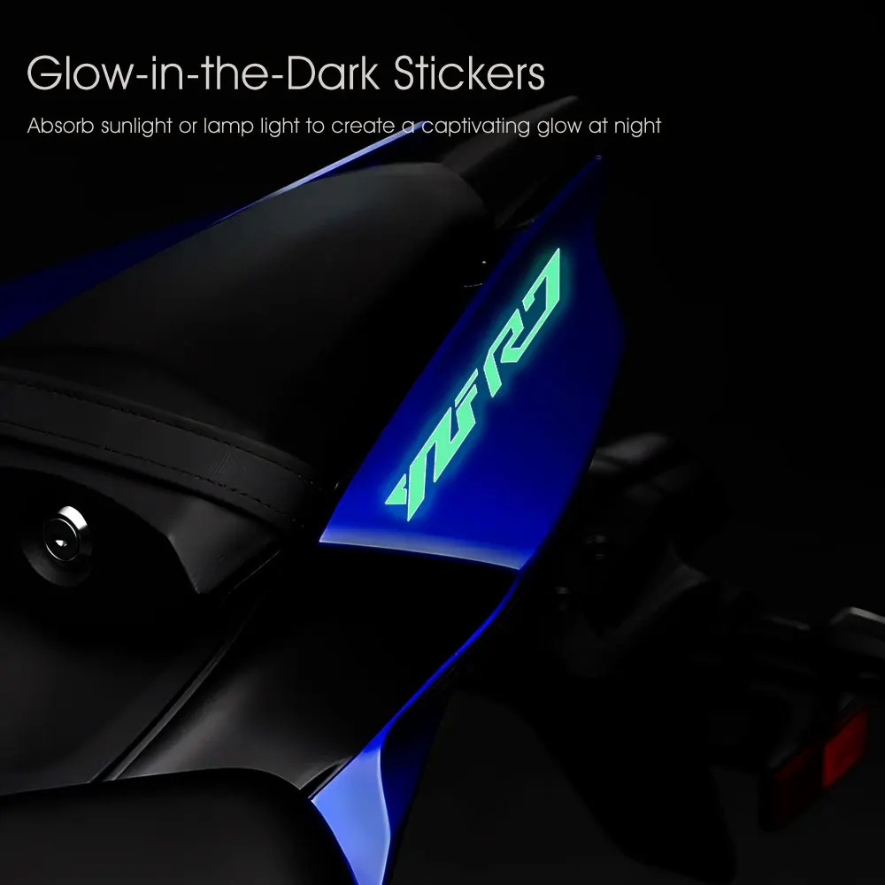 Motorcycle Glow Stickers Waterproof Decals for Yamaha YZF R7 Decal YZF-R7 YZF R7 2022 2023 2024 Accessories