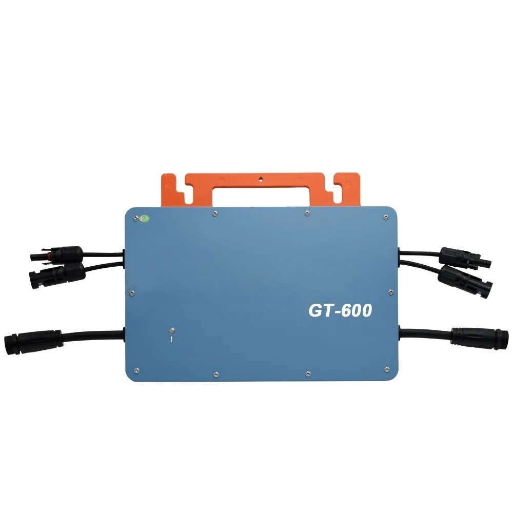 600W GT-2000D Die-Cast Aluminum Solar PV Grid Tie Micro Inverter MPPT Controller For On-Grid Solar System Single AC 120VAC 60Hz