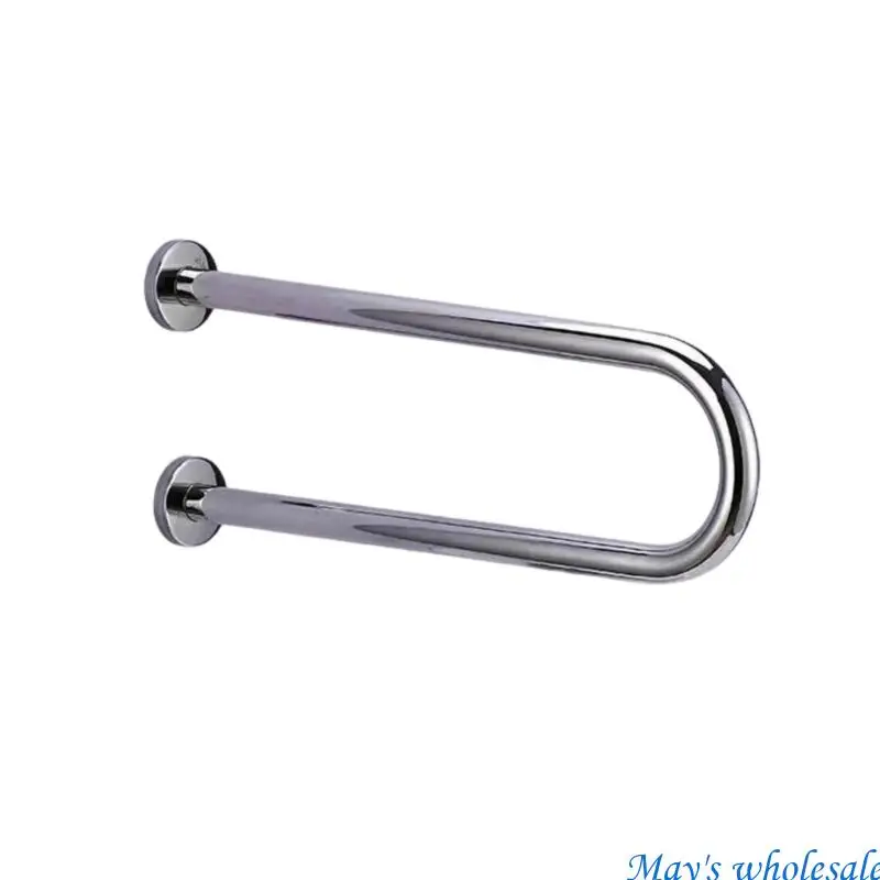 Durability Steel Toilet Support Bar With Wide Base Secure Mount For Elderly 448A