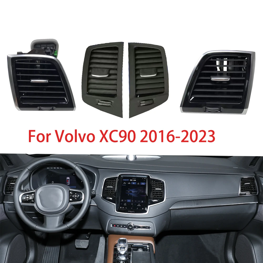 Car Air Conditioner Vent For Volvo XC90 2016 2017 2018 2019 2020 2021-2023 AC Vent Grille Outlet Replacement 32219345 32219346